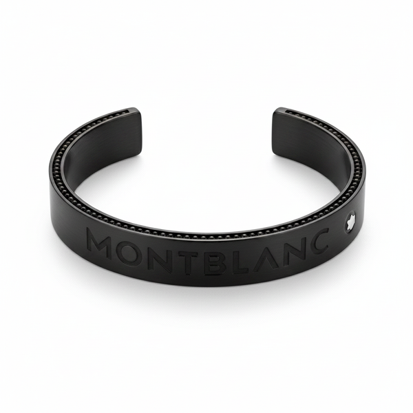 Montblanc Black Cuff Bracelet