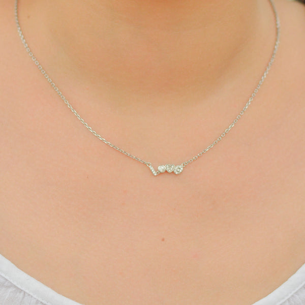 Silver Love Necklace
