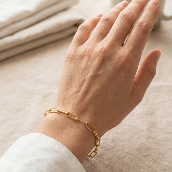 Paperclip Anklet