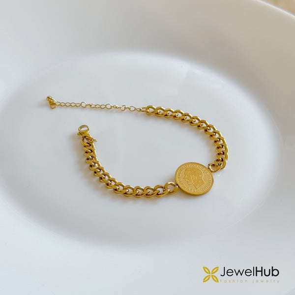 Imperial Coin Bracelet