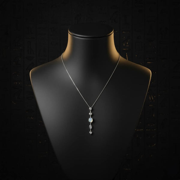Drop Geometric Necklace