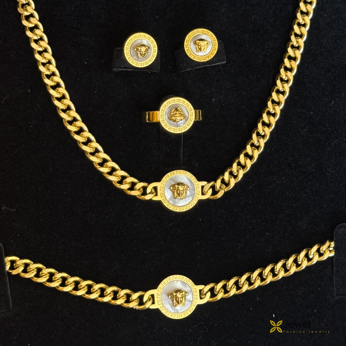 Versace Medusa Jewelry Set