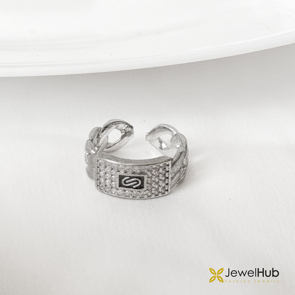 Monaco Pavé Ring