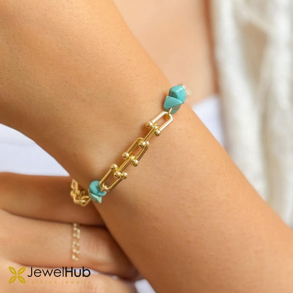 Turquoise U-link Barcelet