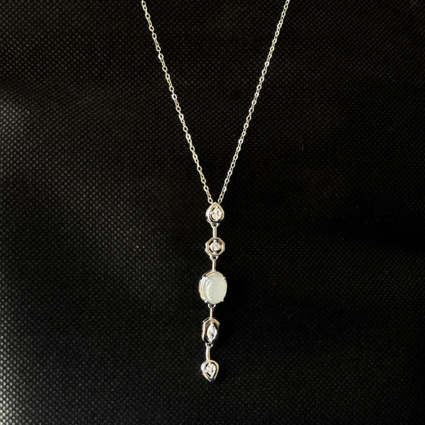 Drop Geometric Necklace