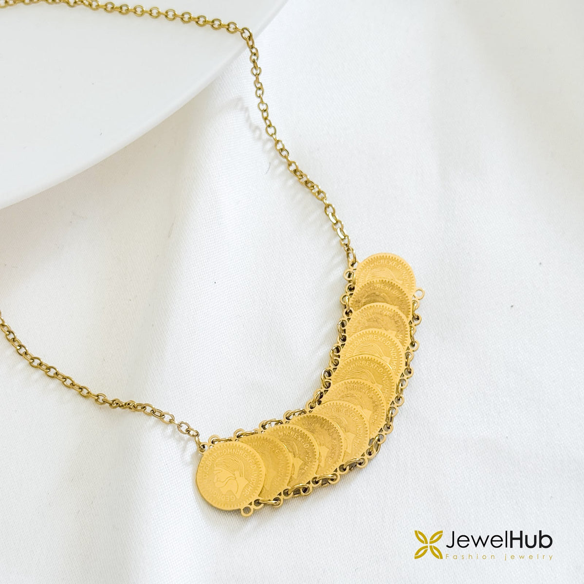Gold Coin Necklace