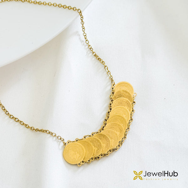 Gold Coin Necklace