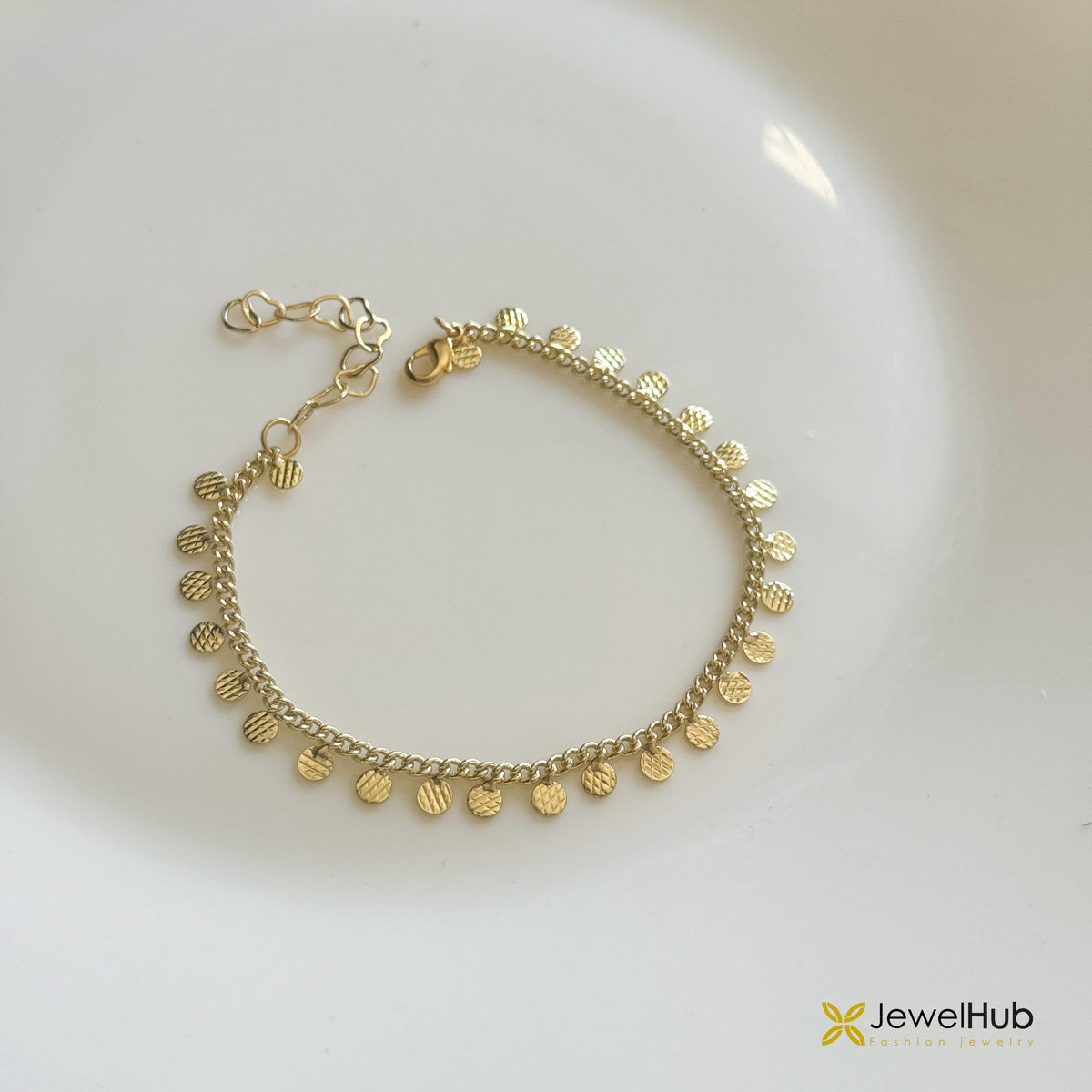 Disc Curb Anklet