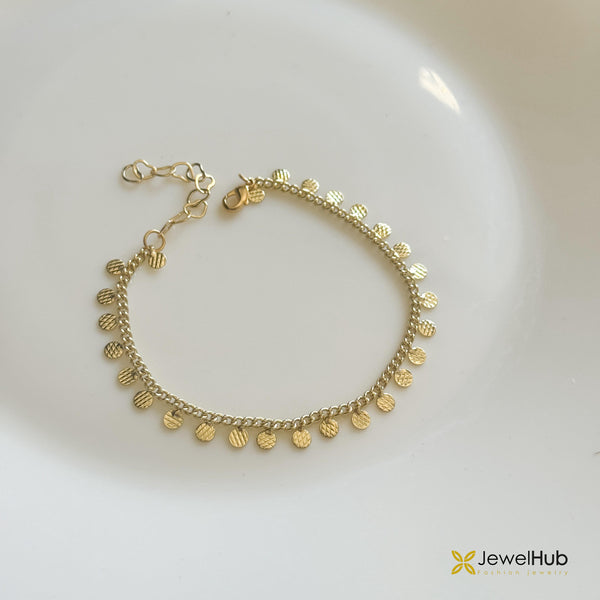 Disc Curb Anklet
