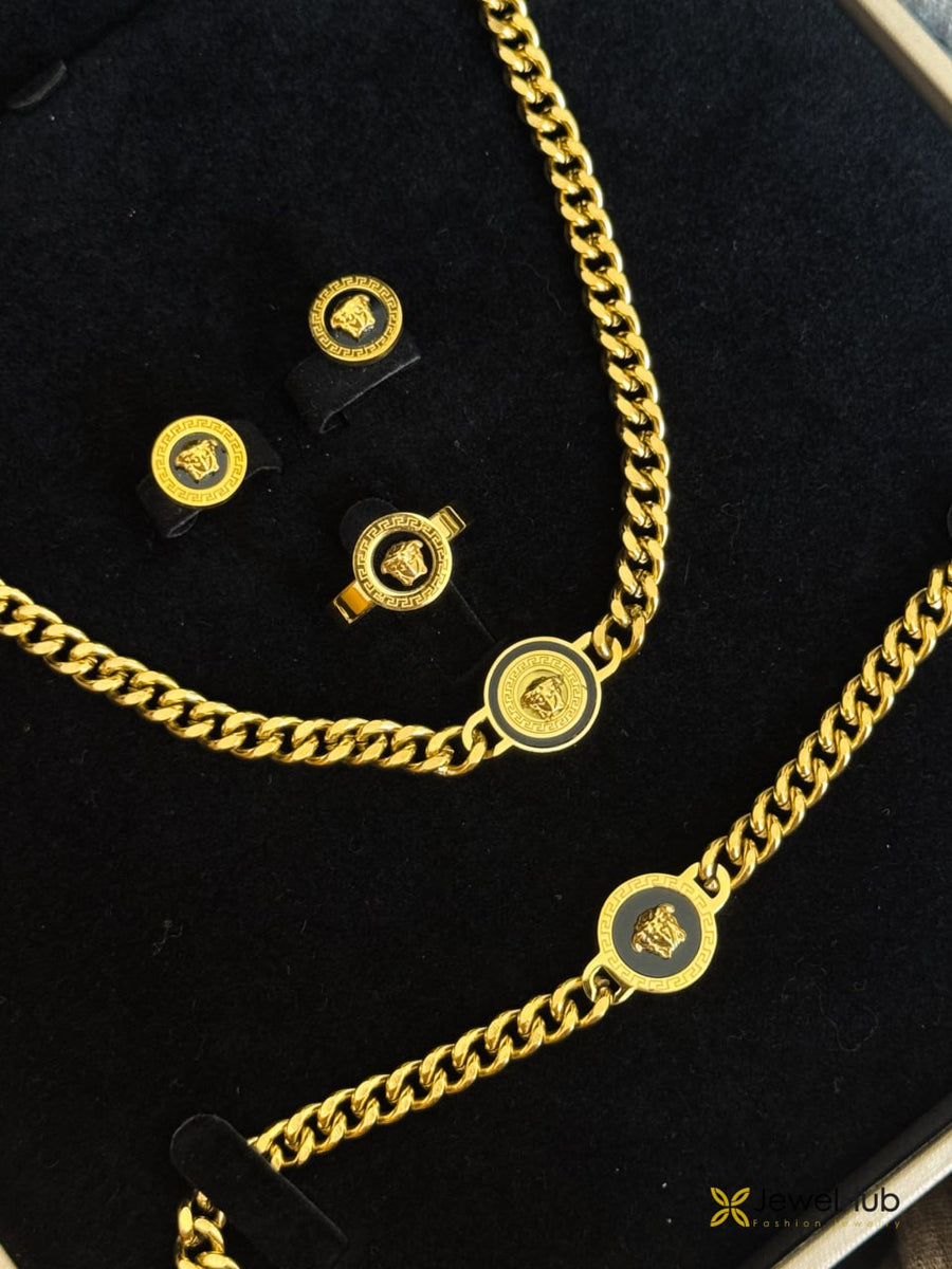 Versace Medusa Jewelry Set