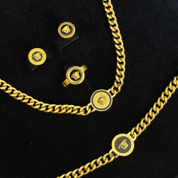 Versace Medusa Jewelry Set