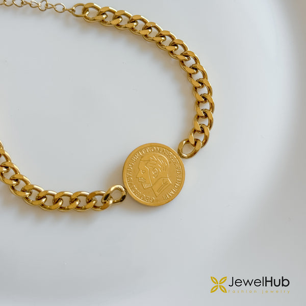 Imperial Coin Bracelet