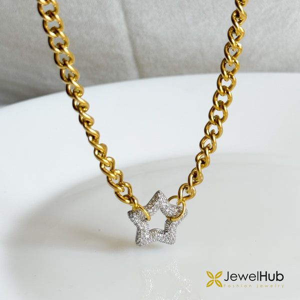 Pavé Star Cuban Set