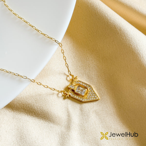 Radiant Lock Necklace