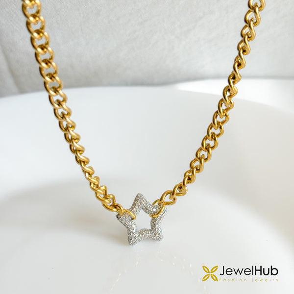 Pavé Star Cuban Set