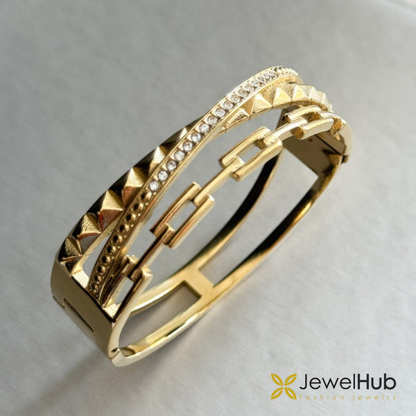Tri Elegance Bangle