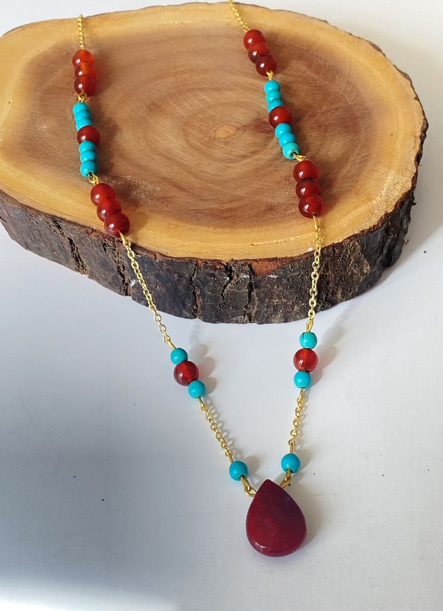 Agate Glow Necklace