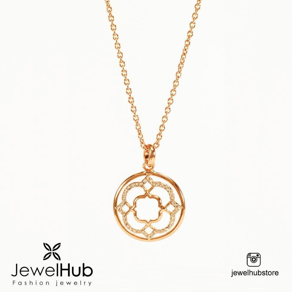 Floral Rose Gold Necklace