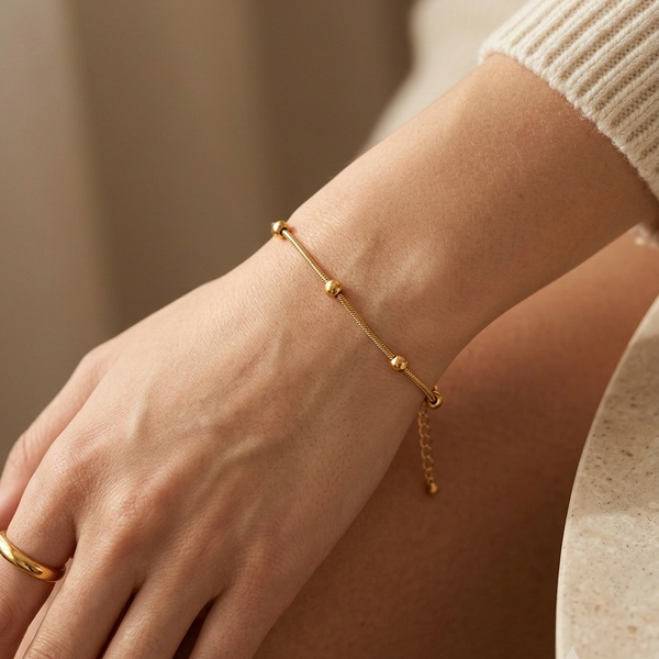 Golden Dots Bracelet