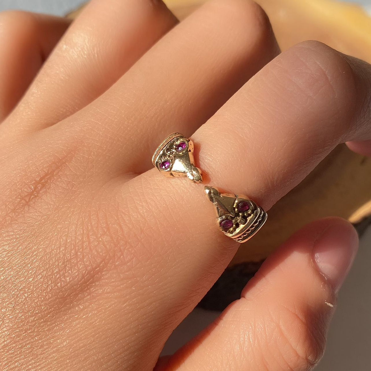 Arabian Snake Silver Ring