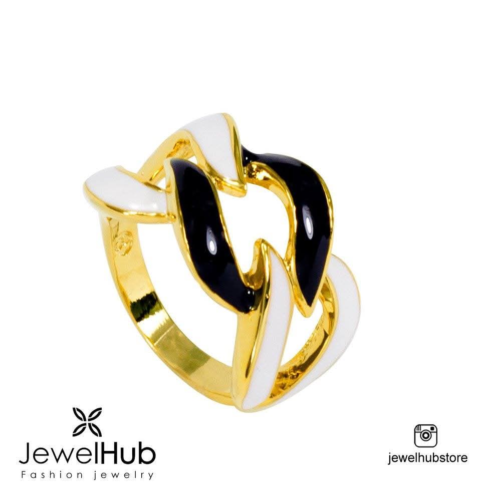Black & White Fusion Ring
