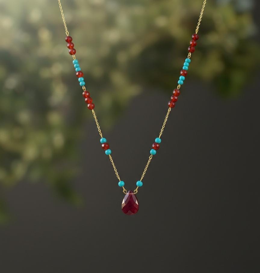 Agate Glow Necklace