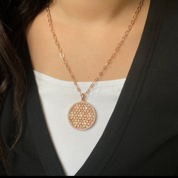 Celestia Medallion Necklace