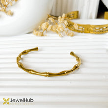 Load image into Gallery viewer, Bamboo Cuff Bangle