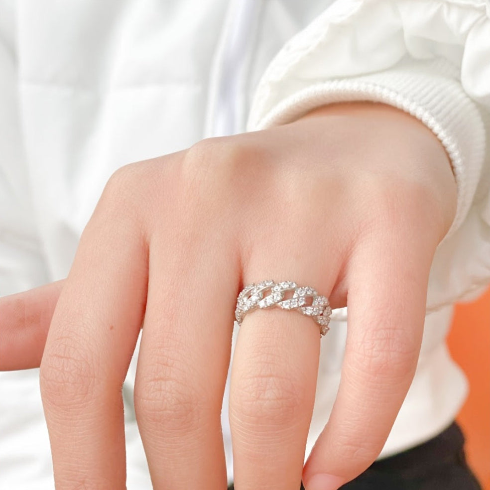 Brilliant Band Ring Silver 925