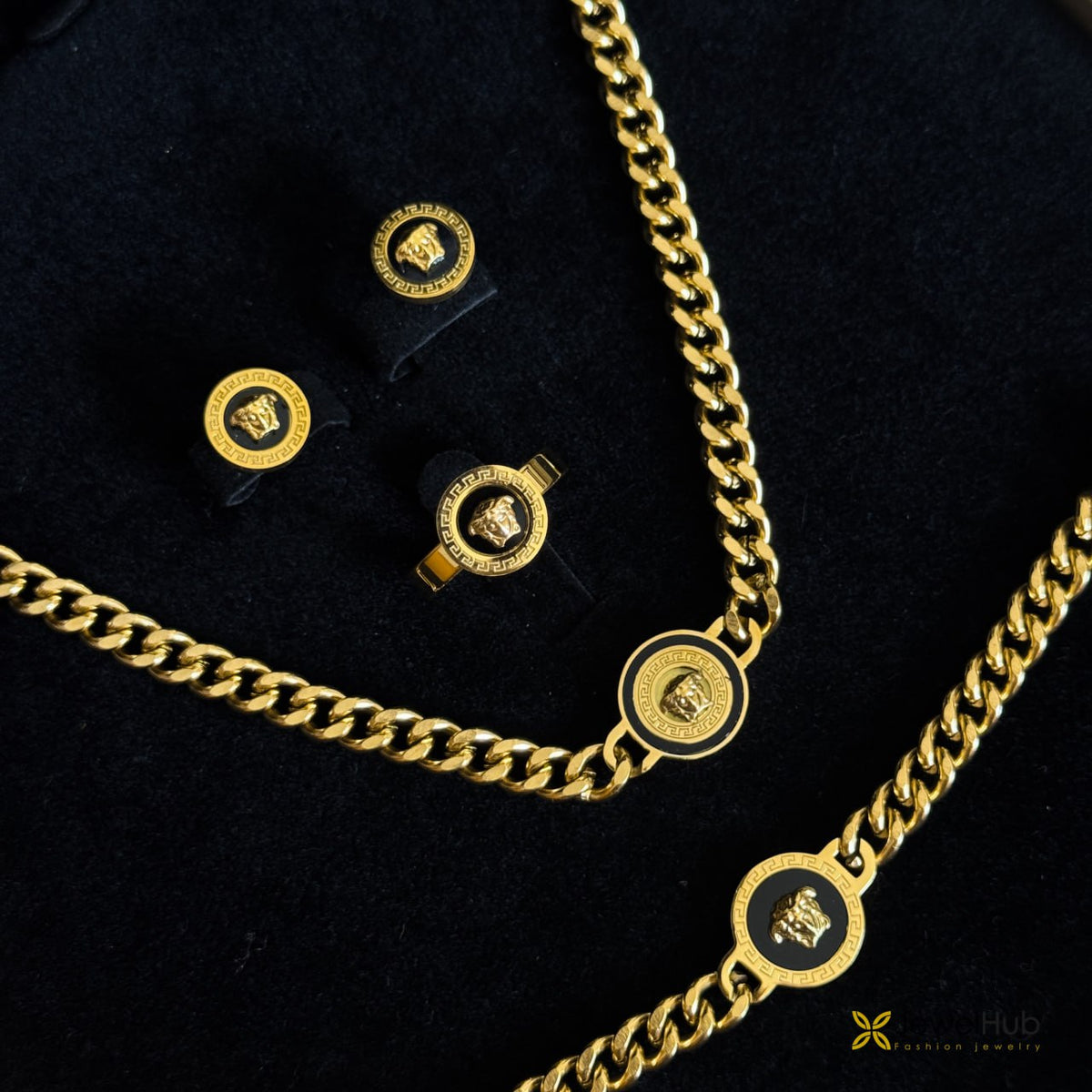 Versace Medusa Jewelry Set