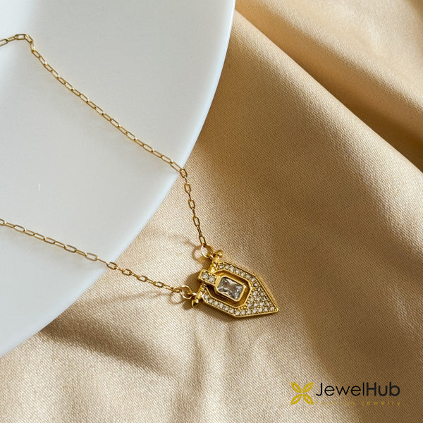 Radiant Lock Necklace