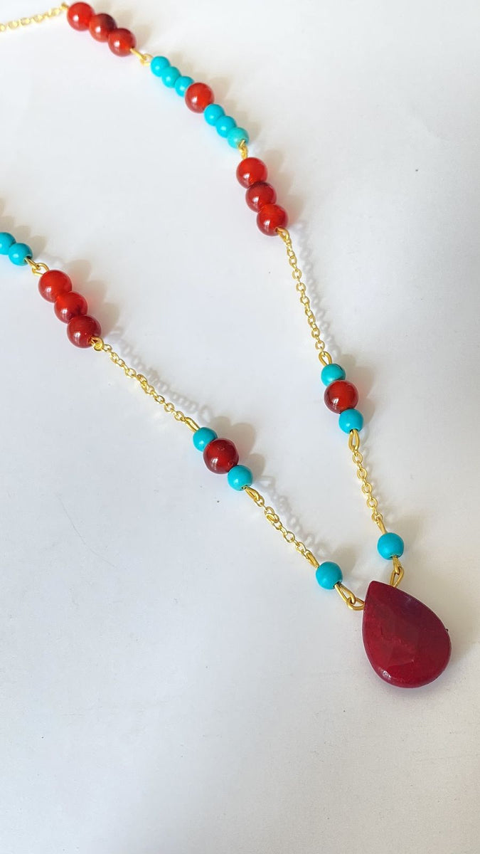 Agate Glow Necklace
