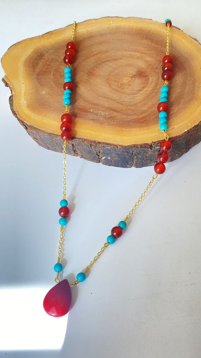 Agate Glow Necklace