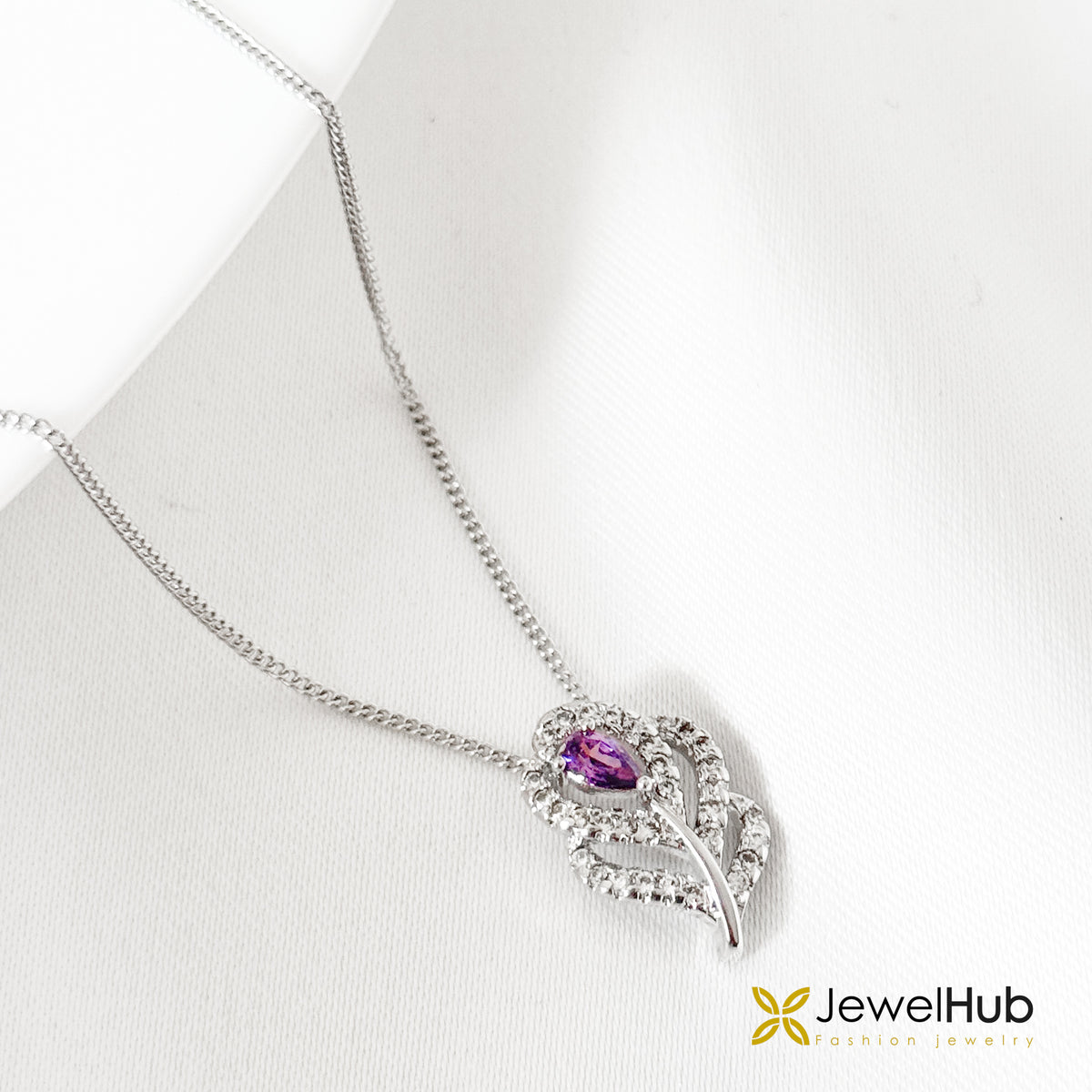 Purple Bloom Necklace
