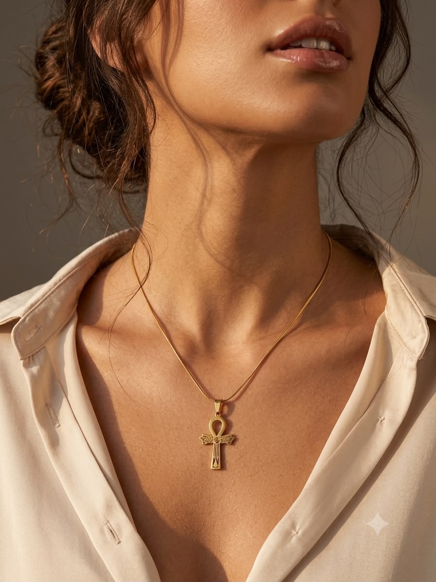 Ankh Key Pharaohnic Necklace
