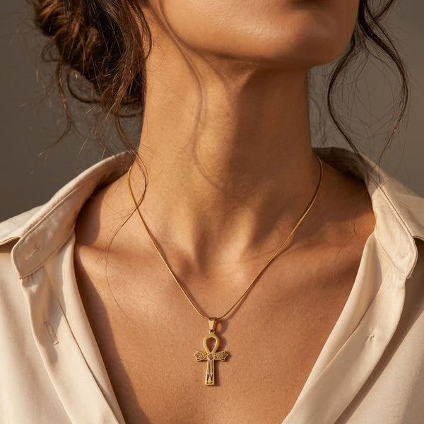 Ankh Key Pharaohnic Necklace