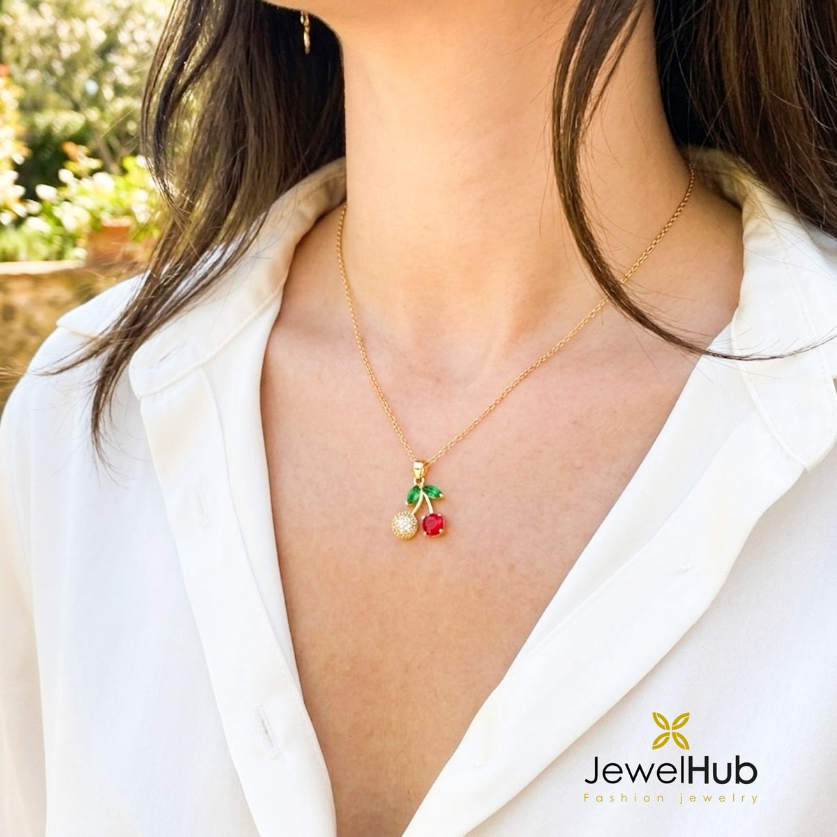 Cherry Shine Necklace