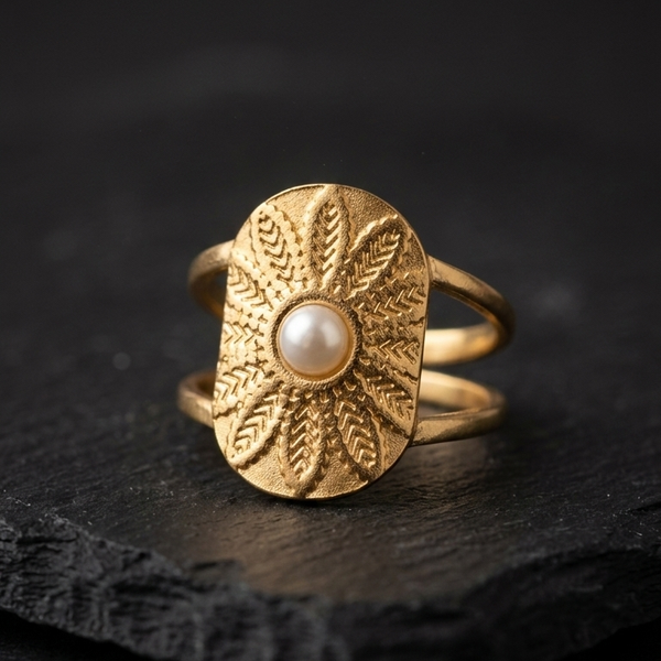 Pearl Blossom Ring