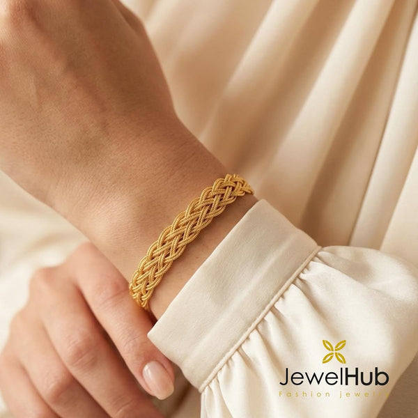 Golden Lattice Bracelet