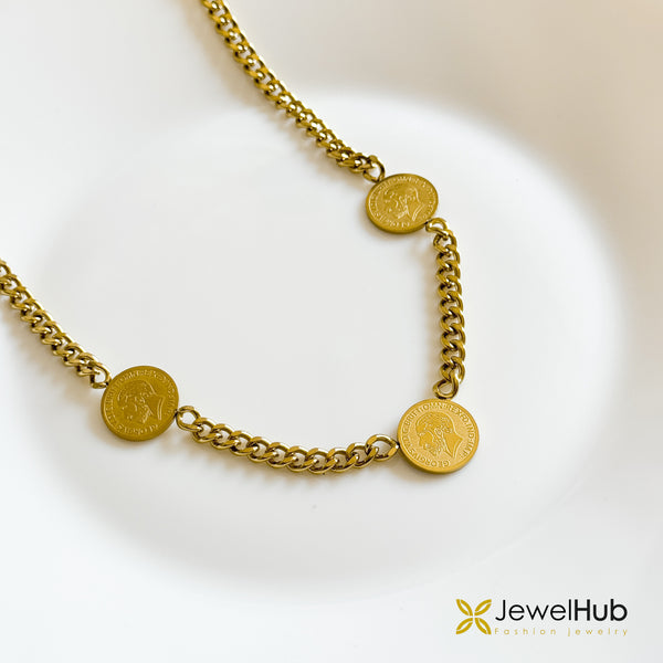 Imperial Coin Necklace