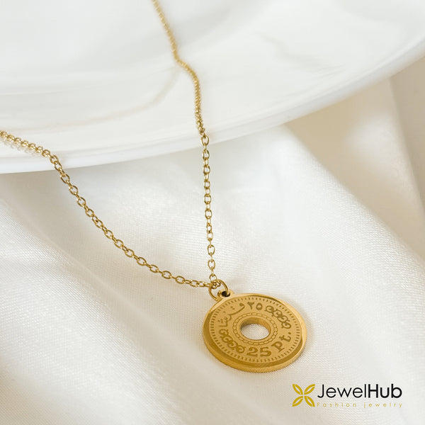Quarter Egyptian Pound Necklace