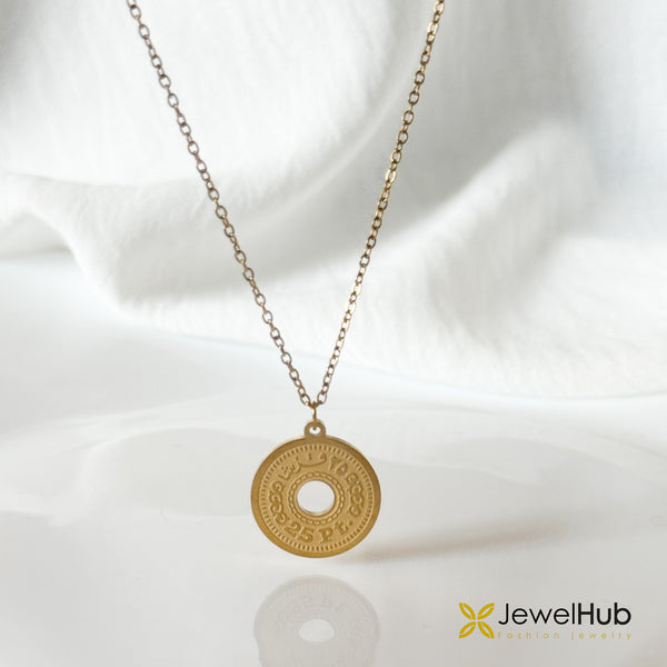 Quarter Egyptian Pound Necklace