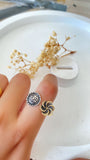 إنت عمري Sterling silver Ring