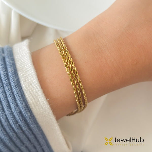 Triple Braid Bracelet